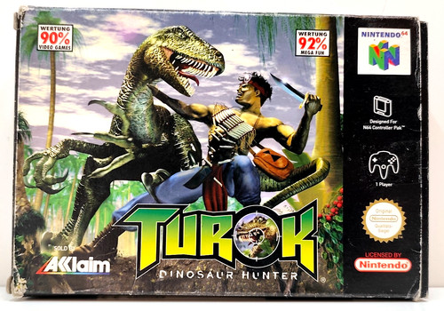 Turok dinosaur hunter - turok-dinosaur, hunter/nintendo