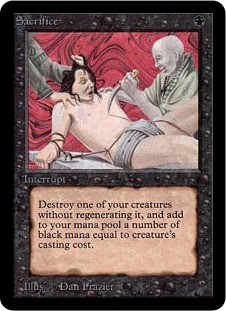 Magic mtg sacrifice alpha - mtg,