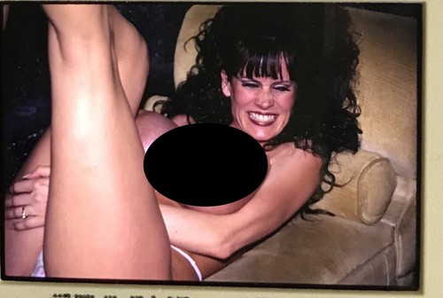 35mm color slide busty - color,