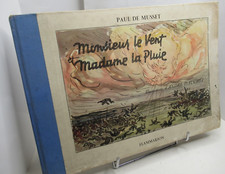 PAUL DE MUSSET MONSIEUR VENT MADAME PLUIE 1948 ENFANTINA Illustré DAUCHEZ