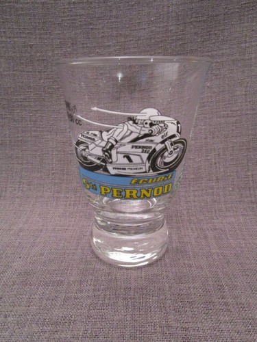 Verre publicitaire illustré