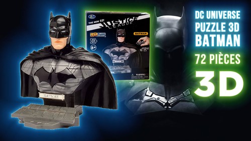 Batman puzzle dc - en, 3d