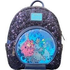 Loungefly Disney Villains Hades Snowglobe Mini sac à dos en cuir végétalien sous
