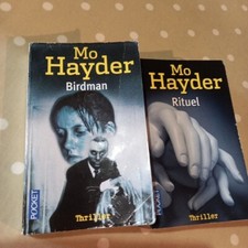 Lot De 2 Mo Hayder Livres Birdman Rituel Thriller Pocket Poche 