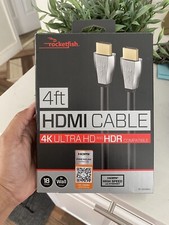 Rocketfish 4ft Ultra HD 4K x 2K 1080p+ HDMI High Speed Ethernet Cable 