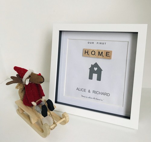 Cadre photo scrabble - photo,