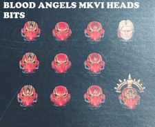 WARHAMMER THE HORUS HERESY BLOOD ANGELS MKVI HEADS BITS