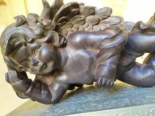  Statue Sculpture Ange , Déco , ancien