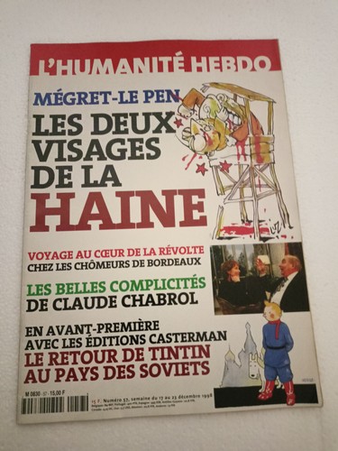 Magazine journal tintin - magazine,