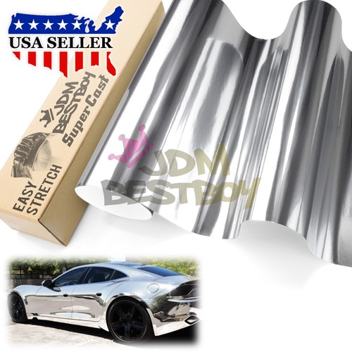 Supercast chrome vinyl wrap - chrome,