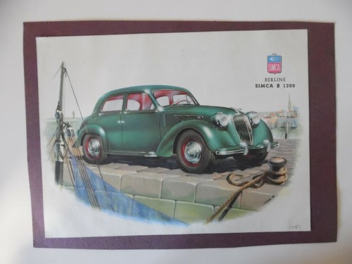 Représentation dessin simca - représentation,