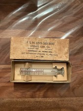 RARE US SYRINGE 10cc IDÉAL / EST RUTHERFORD  ORIGINAL - MEDICAL DEPARTMENT