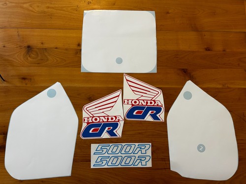 Honda 500 1990 stickers - cr,