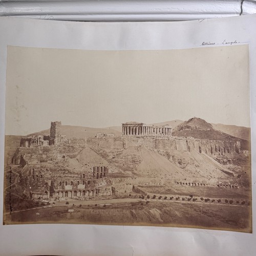 Photo albumine contrecollée