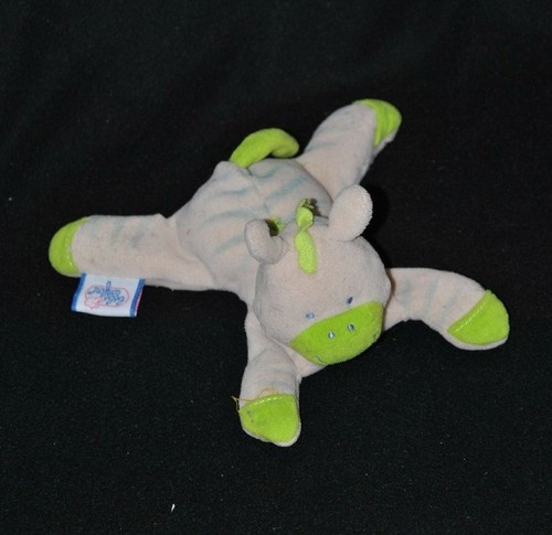 Peluche doudou zèbre bébé