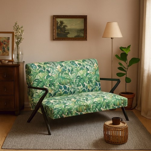 Canapé vintage jungle - vintage,
