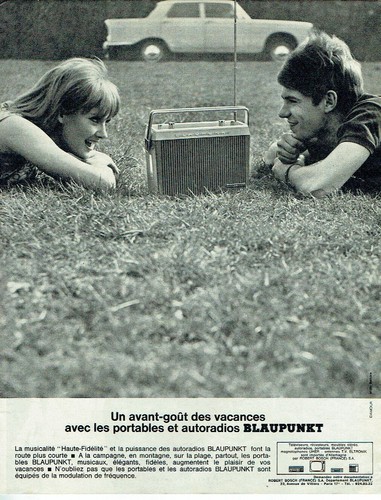 1965 blaupunkt car stereo - 1965,