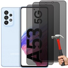 Verre Trempé Anti-Espion pour Samsung A53 5G A52s A52 A51 Protection d'écran