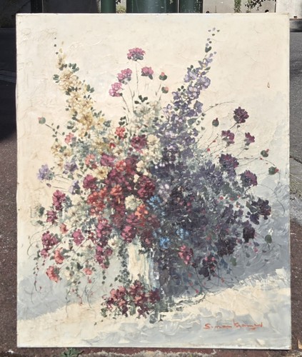 Tableau peinture huile sur - huile,