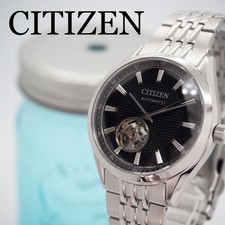 Montre automatique squelette CITIZEN NH9110-81L à coeur ouvert excellent état