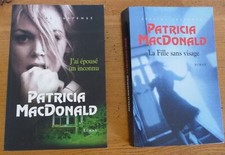 Patricia MACDONALD – Lot 2 LIVRES (le détail en description...)