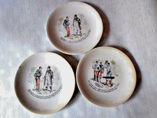 Assiettes x 3  ancienne