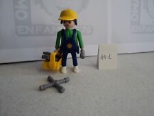 PLAYMOBIL vintage city atelier motos mécanicien outils du set 3992 de 1997 #1