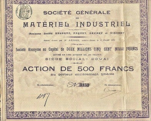 Action ste générale de - :,