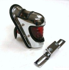 FEU ARRIÈRE CHROME "BEEHIVE" POUR HARLEY-DAVIDSON ET CUSTOM