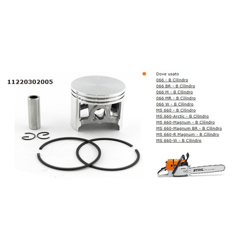 Kit piston scie chaîne - kit,