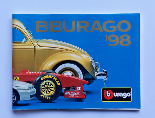 Burago mini catalogue 1998 - burago,