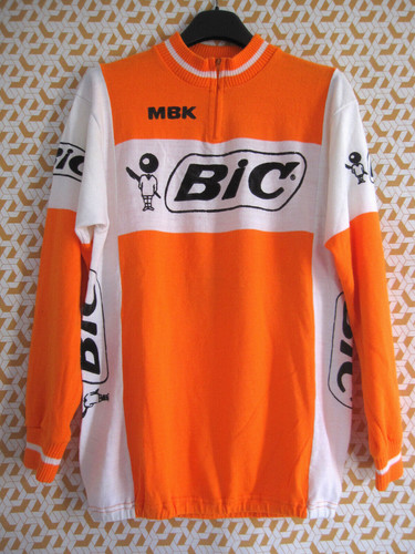 Maillot cycliste bic - bic, 70's