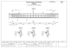 Calcul armatures poutre / linteau béton