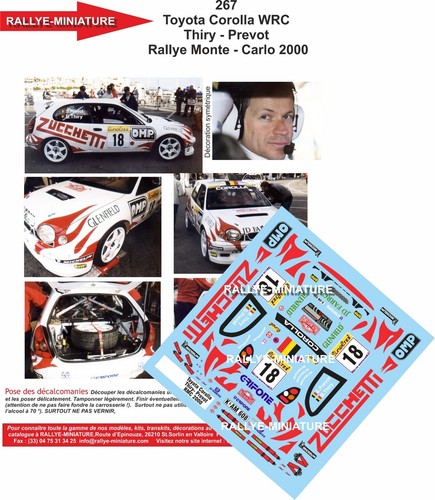 Decals ref 0267 - ref, toyota