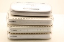 Lot de 4 switchs NETGEAR sans alimentation 2x DG632 + DG834 + FS608