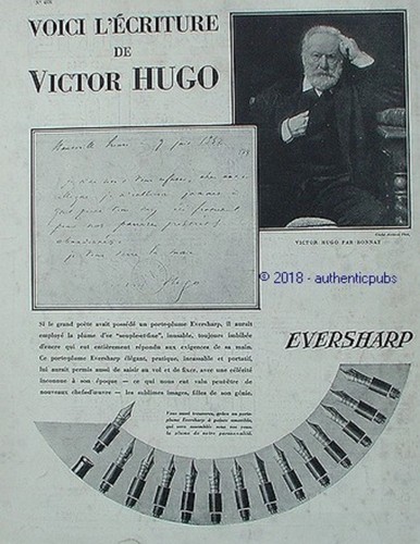 Publicite eversharp stylo - publicite,