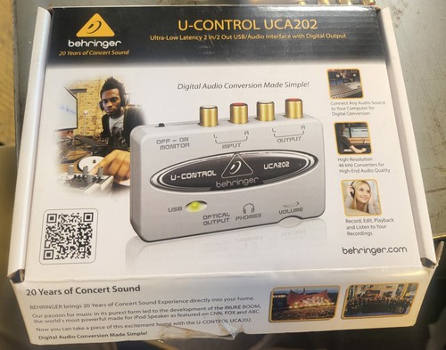 Behringer control uca202 - uca202, usb