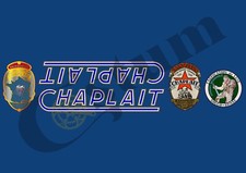 CHAP101 STICKERS DECALS CHAPLAIT vélo bike bicycle