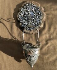 BEAU BENITIER ANCIEN EN ARGENT MASSIF