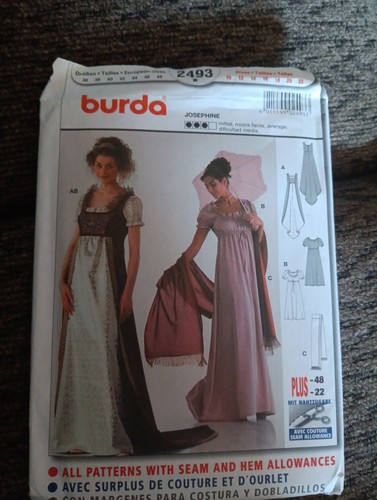Burda 2493 misses - #2493, josephine