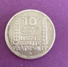 Pièce De 10 Francs Turin, Années 1947