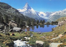 SUISSE ZERMATT GRINDJISEE MATTERHORN