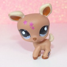 authentic LPS LITTLEST PETSHOP 2268 deer fawn biche faon daim hasbro