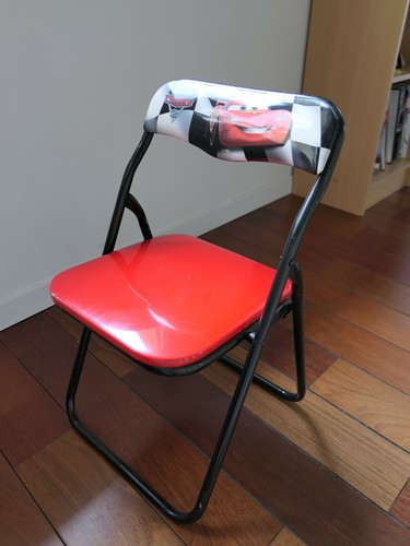 Chaise enfant pliante vintage