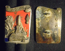 INSIGNE MILITAIRE – 2° Cie DE SOUTIEN DE L'ARTILLERIE NUCLÉAIRE –DELSART– G 2469