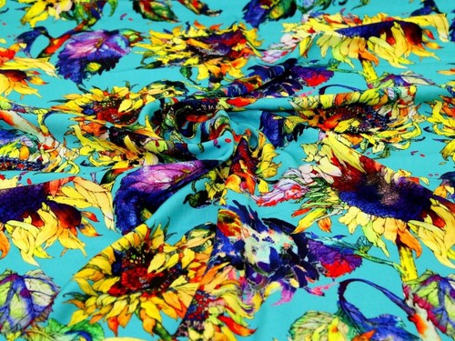 Tissu challis viscose saison - challis,