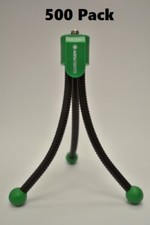Agfa Photo 5 Inch Flexible Mini Tripod - Green **500 Pack**