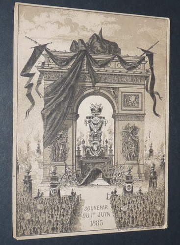 Rare souvenir juin 1885 - rare,
