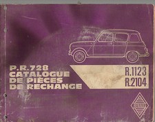 catalogue de pièces