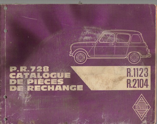 Catalogue pièces - catalogue,